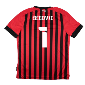 Bourenmouth 2021-22 Home Shirt (Sponsorless) (XL) (Very Good) (Begovic 1)_1