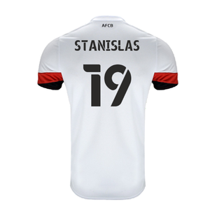 Bournemouth 2021-22 Away Shirt (Sponsorless) (XXL) (Stanislas 19) (Excellent)_1