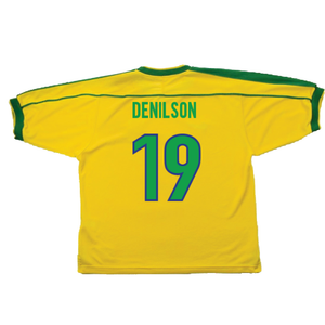 Brazil 1998-00 Home Shirt (Excellent) (Denilson 19)_1