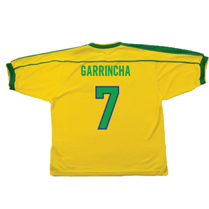 Brazil 1998-00 Home Shirt (Excellent) (GARRINCHA 7)_1