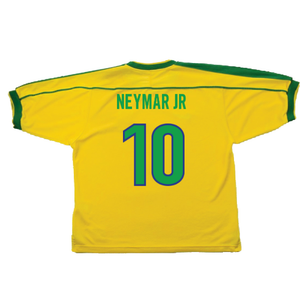 Brazil 1998-00 Home Shirt (Excellent) (NEYMAR JR 10)_1