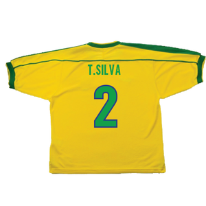 Brazil 1998-00 Home Shirt (Excellent) (T.SILVA 2)_1