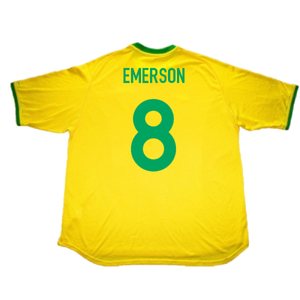 Brazil 2000-02 Home Shirt (L) (Excellent) (Emerson 8)_1