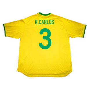 Brazil 2000-02 home (XL) (Excellent) (R.Carlos 3)_1