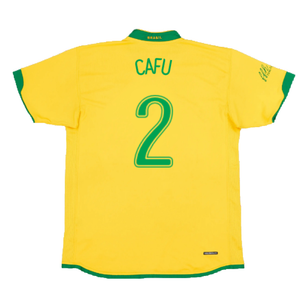 Brazil 2006-08 Home Shirt (L) (Excellent) (Cafu 2)_1