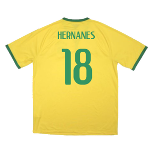 Brazil 2014-15 Home Shirt (Excellent) (Hernanes 18)_1