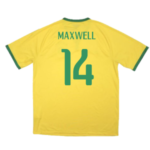 Brazil 2014-15 Home Shirt (Excellent) (Maxwell 14)_1