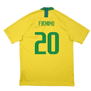 Brazil 2018-19 Home Shirt (Good) (Firmino 20)_1