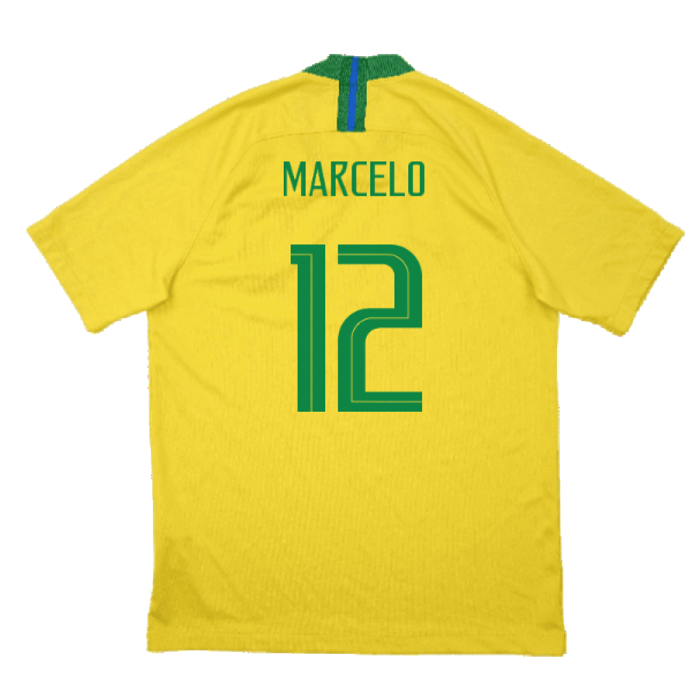 Brazil 2018-19 Home Shirt (Good) (Marcelo 12)_1
