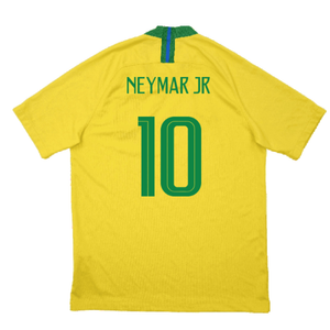 Brazil 2018-19 Home Shirt (Excellent) (Neymar Jr 10)_1