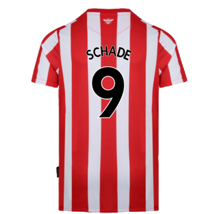 Brentford 2021-23 Home Shirt (L) (Mint) (Schade 9)_1