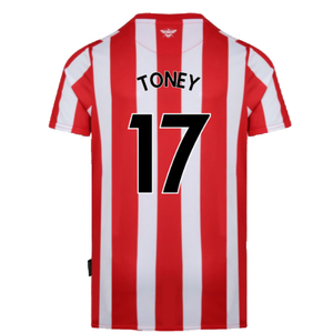 Brentford 2021-23 Home Shirt (L) (Mint) (TONEY 17)_1