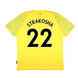 Brentford 2022-23 Goalkeeper Home Shirt (XXL) (Excellent) (Strakosha 22)_1