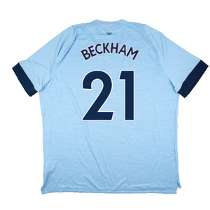 Brentford 2022-24 Away Shirt (Sponsorless) (3XL) (Excellent) (Beckham 21)_1