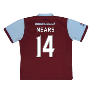 Burnley 2009-10 Home Shirt (XL) (Excellent) (Mears 14)_1