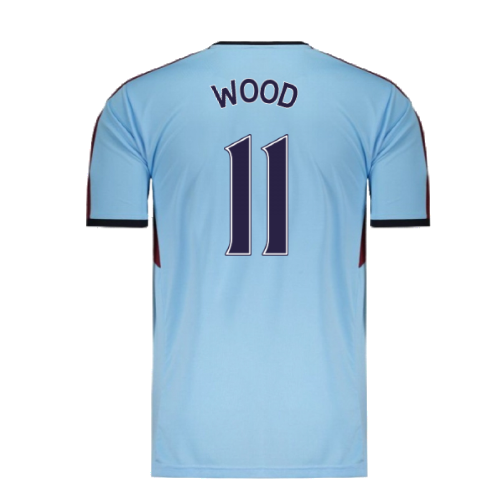 Burnley 2016-17 Away Shirt ((Excellent) L) (Wood 11)_2