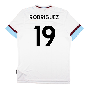 Burnley 2021-22 Away Shirt (Sponsorless) (S) (Excellent) (RODRIGUEZ 19)_1