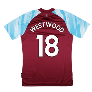 Burnley 2021-22 Home Shirt (Sponsorless) (L) (WESTWOOD 18) (Mint)_1