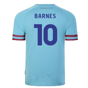 Burnley 2022-23 Away Shirt (Sponsorless) (M) (Mint) (BARNES 10)_1