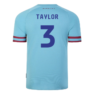 Burnley 2022-23 Away Shirt (Sponsorless) (XXL) (Excellent) (TAYLOR 3)_1