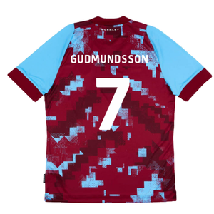 Burnley 2022-23 Home Shirt (XL) (Mint) (GUDMUNDSSON 7)_1