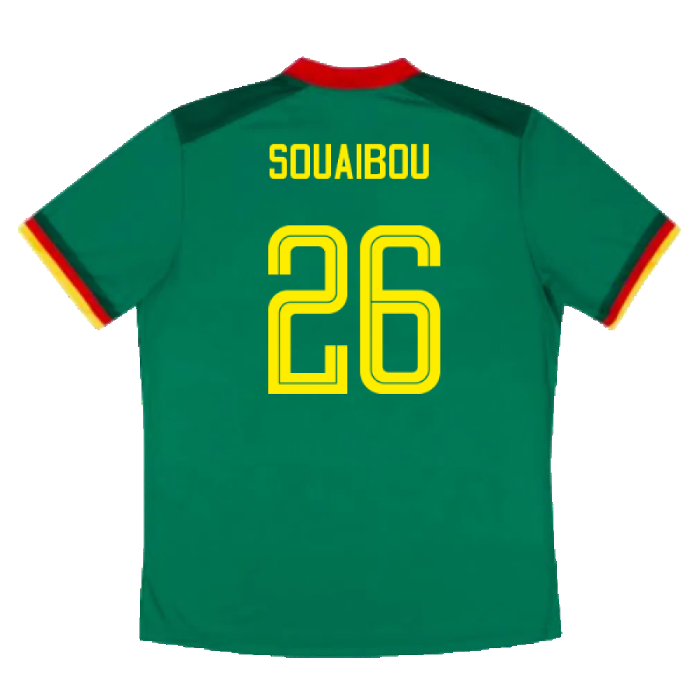Cameroon 2022-23 Home Shirt (MB) (SOUAIBOU 26) (Excellent)_1