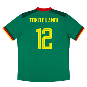 Cameroon 2022-23 Home Shirt (MB) (TOKO EKAMBI 12) (Excellent)_1