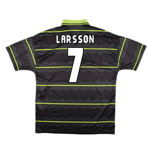 Celtic 1998-99 Away Shirt (XL) (Excellent) (Larsson 7)_1