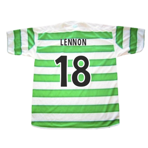 Celtic 2003-04 Home Shirt (M) (Very Good) (Lennon 18)_1