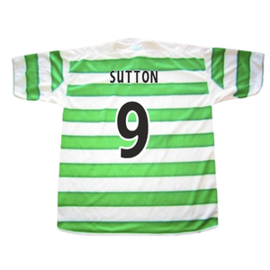 Celtic 2003-04 Home Shirt (M) (Very Good) (Sutton 9)_1