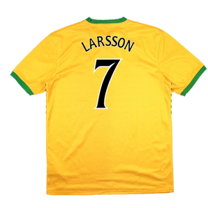 Celtic 2013-14 Away Shirt (Sponsorless) (M) (Very Good) (Larsson 7)_1