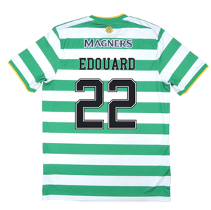 Celtic 2020-21 Home Shirt (XL) (Mint) (EDOUARD 22)_1