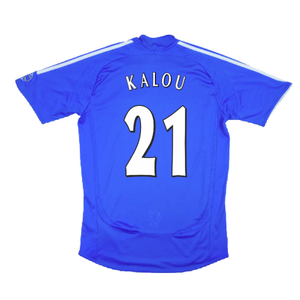 Chelsea 2006-08 Home Shirt (L) (Kalou 21) (Very Good)_1