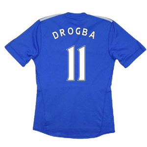 Chelsea 2009-10 Home Shirt (XL) (Good) (Drogba 11)_1