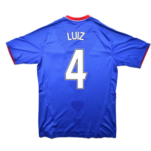 Chelsea 2010-2011 Home Shirt (XL) (Good) (Luiz 4)_1