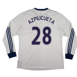 Chelsea 2013-14 Long Sleeve Away Shirt (L) (Very Good) (Azpilicueta 28)_1