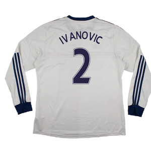 Chelsea 2013-14 Long Sleeve Away Shirt (L) (Very Good) (Ivanovic 2)_1