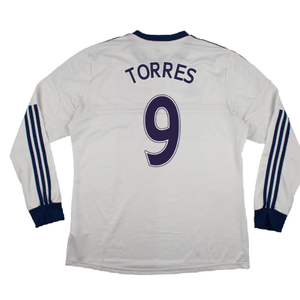 Chelsea 2013-14 Long Sleeve Away Shirt (L) (Very Good) (Torres 9)_1