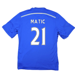 Chelsea 2014-15 Home Shirt (Womens L 1) (Matic 21) (Good)_1