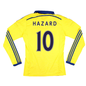 Chelsea 2014-15 Long Sleeve Away Shirt (L) (Very Good) (Hazard 10)_1