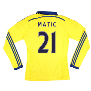 Chelsea 2014-15 Long Sleeve Away Shirt (L) (Very Good) (Matic 21)_1