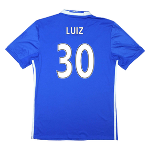 Chelsea 2016-17 Home Shirt (S) (Mint) (Luiz 30)_1