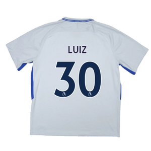 Chelsea 2017-18 Away Shirt (XLB) (Very Good) (Luiz 30)_1