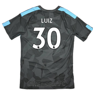 Chelsea 2017-18 Third Shirt (M) (Luiz 30) (Excellent)_1