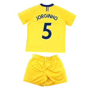 Chelsea 2018-19 Away Mini Kit (4-5y) (Jorginho 5) (Very Good)_1