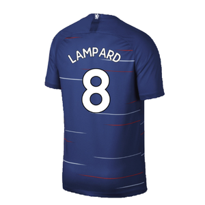 Chelsea 2018-19 Home Shirt (S) (Mint) (Lampard 8)_1