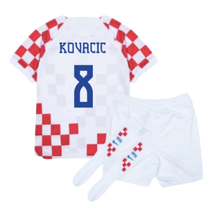 Croatia 2022-2023 Home Mini Kit (6-7y) (BNWT) (Kovacic 8)_1