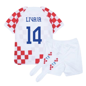 Croatia 2022-2023 Home Mini Kit (6-7y) (BNWT) (Livaja 14)_1