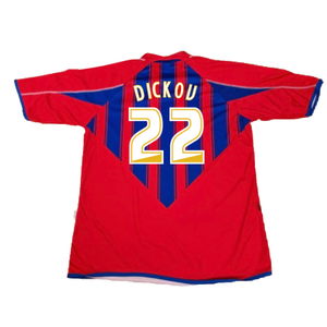 Crystal Palace 2007-08 Home Shirt (S) (Good) (Dickov 22)_1