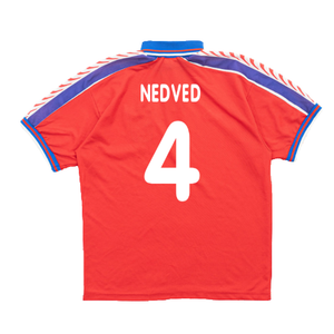 Czech Republic 1996-98 Home Shirt (Very Good) (Nedved 4)_1